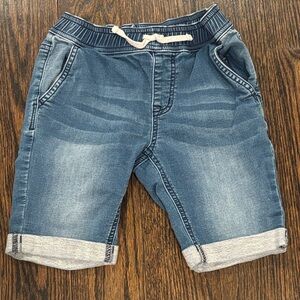 Kids Blue Denim Shorts